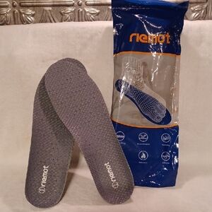 Riemot Gray Insoles Heavy Dury Replacement Insoles US Size 11 Eu 44